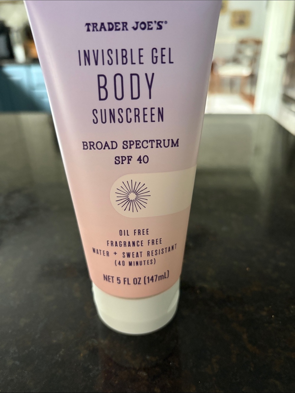 Trader Joe's Invisible Gel Body Sunscreen SPF 40 (5 fl oz)Description:☀️